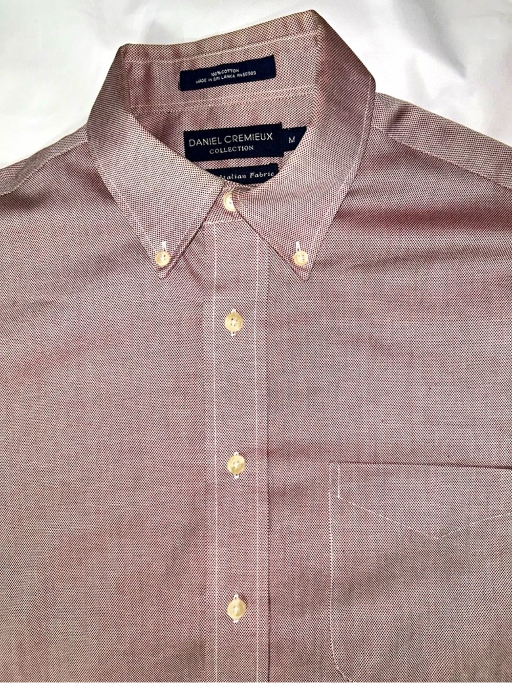 Daniel Cremieux Men's Button-Down Shirt - Rosewood Heather